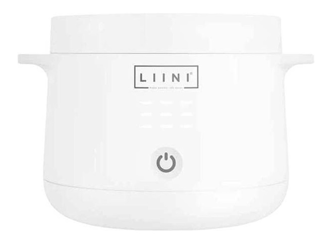 Liini Babybreiwärmer für unterwegs mit Akku weiss