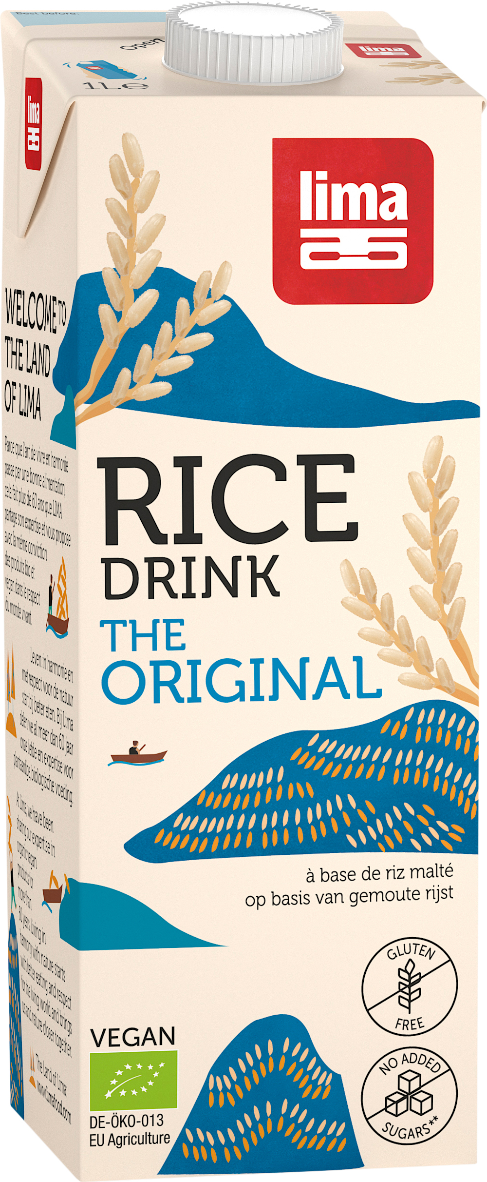 Lima Rice Drink Original Tetra 1 lt