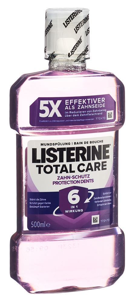 Listerine Total Care Mundspülung Zahnschutz Fl 500 ml