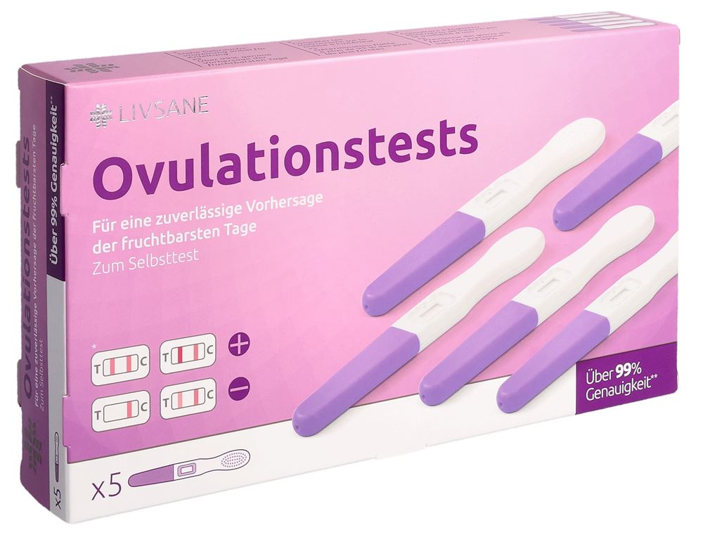 Livsane Ovulationstests 5 Stk