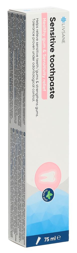 Livsane Sensitiv Zahnpasta Tb 75 ml