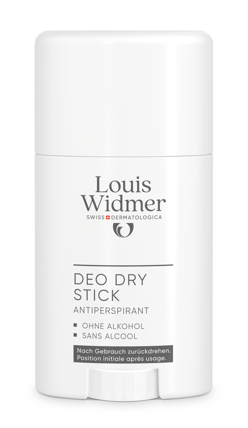 Louis Widmer Deo Dry Stick Antiperspirant ohne Parfum 50 ml