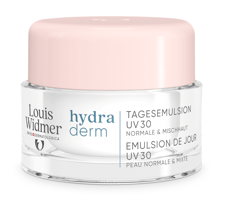 Louis Widmer Hydraderm Tagesemulsion Uv30 ohne Parfum 50 ml