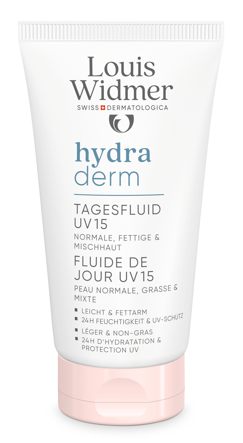 Louis Widmer Hydraderm Tagesfluid Uv15 parfumiert 50 ml