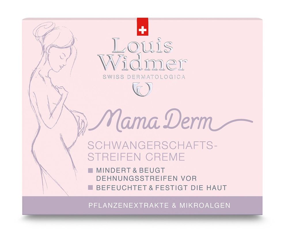 Louis Widmer MamaDerm Schwangerschaftsstreifen Creme parfumiert 250 ml