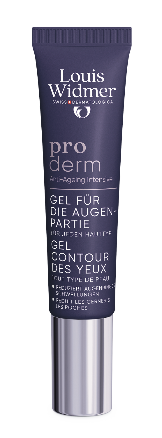Louis Widmer Proderm Gel für die Augenpartie ohne Parfum 15 ml