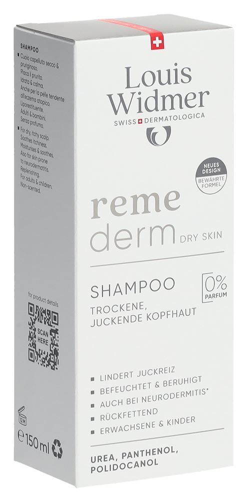 Louis Widmer Remederm Shampoo ohne Parfum 150 ml