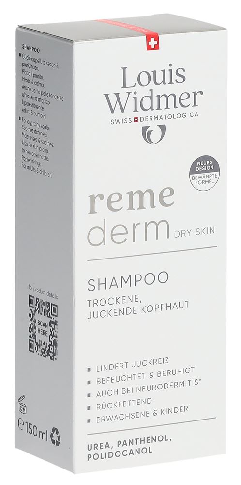 Louis Widmer Remederm Shampoo parfumiert 150 ml