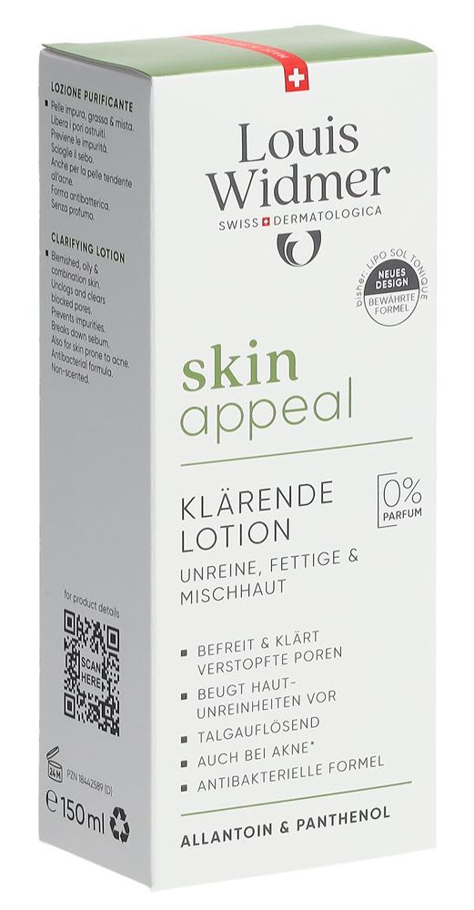 Louis Widmer Skin Appeal klärende Lotion 150 ml