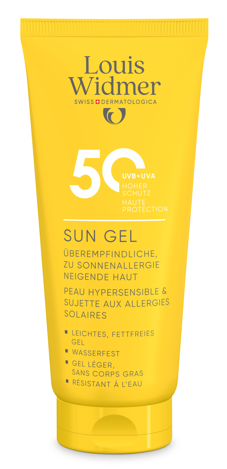 Louis Widmer Sun Gel Lsf50 parfumiert 100 ml