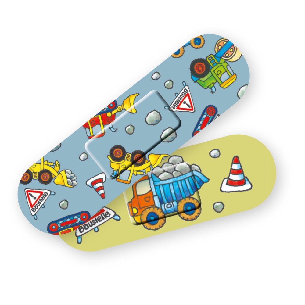 Lutz Mauder Kinderpflaster Baustellenfahrzeuge 10 Stk