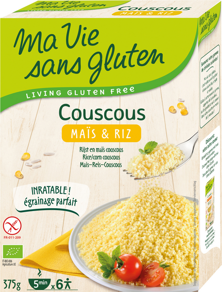 ma vie s Glut Couscous aus Mais und Reis Btl 350 g