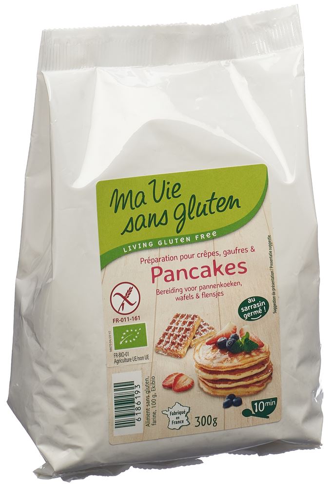 ma vie sans Gluten Fertig-Mischung Pancake glutenfrei 300 g