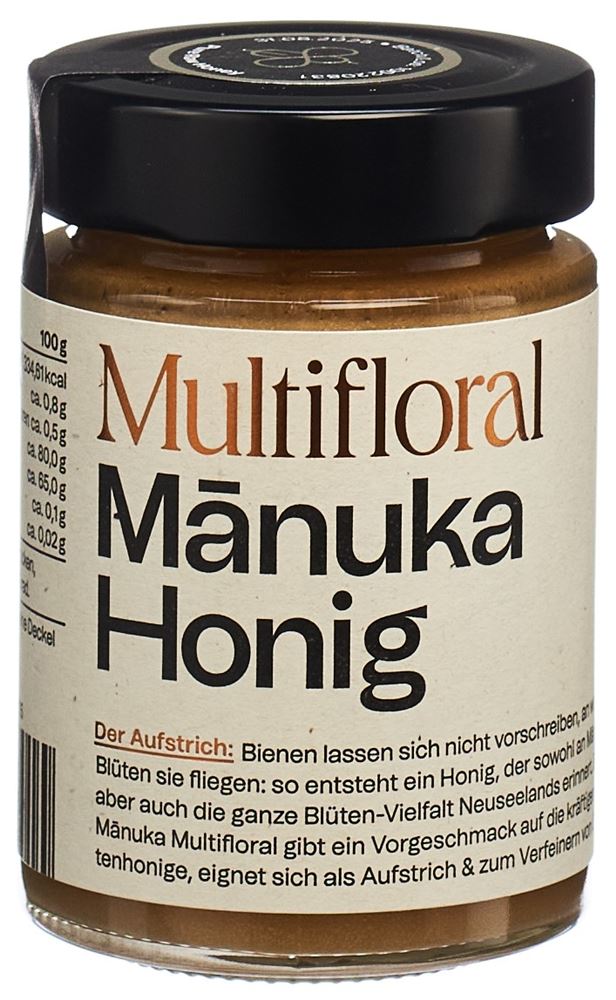 Madhu Manuka Honig Mgo30 Multifloral Glas 250 g