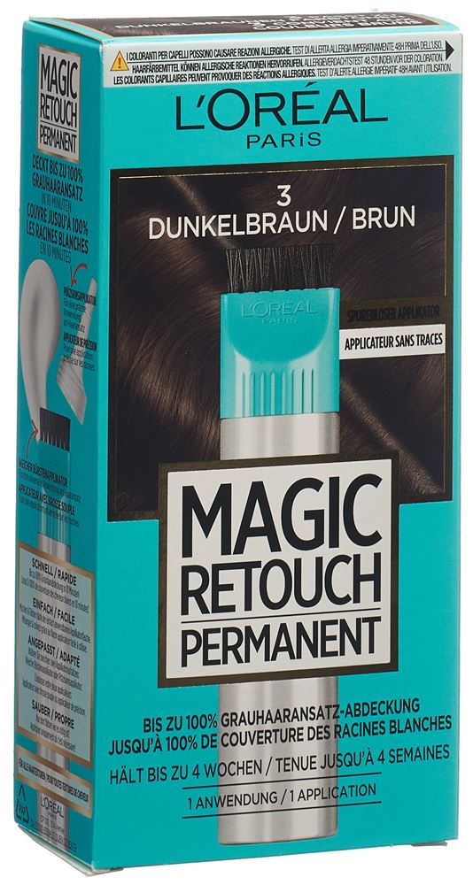 Magic Retouch Permanent 3 dunkelbraun Tb