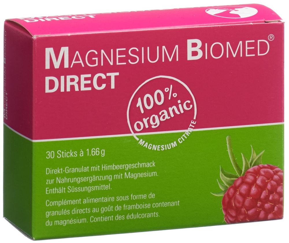 Magnesium Biomed direct Gran Stick 30 Stk