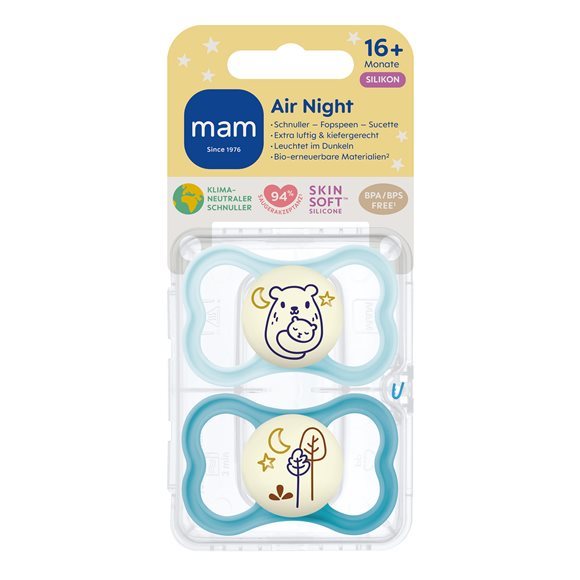 MAM Air Night Nuggi 16-36 Monate 2 Stk