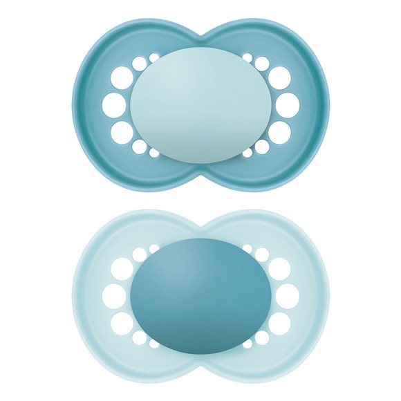 MAM Original Nuggi Kautschuk 6-16 Monate 2 Stk