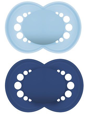 MAM Original Nuggi Silikon 16-36 Monate Boy 2 Stk