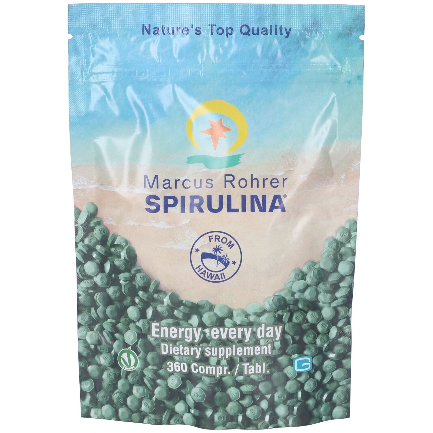 Marcus Rohrer Spirulina Tabl Btl 360 Stk