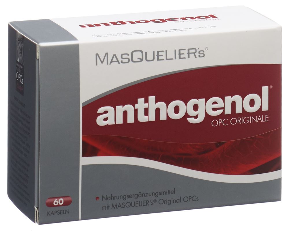 Masquelier’S Anthogenol Kapseln Mit Opc 60 Stück