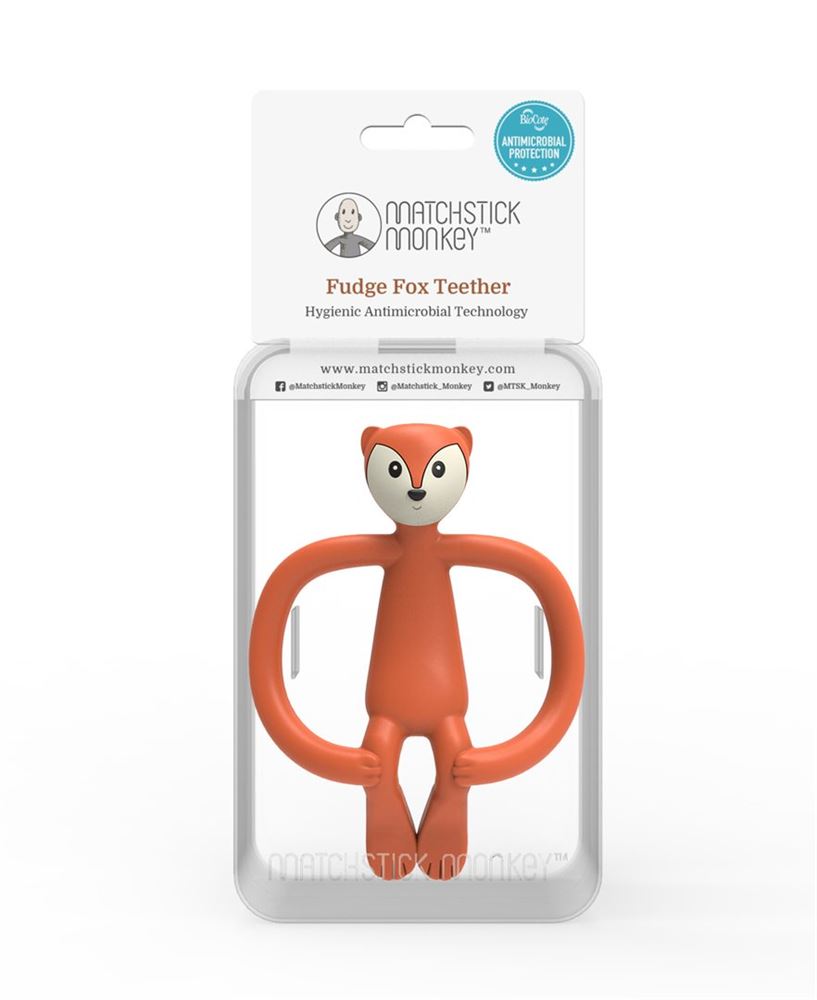 Matchstick Monkey Teether Fudge Fox