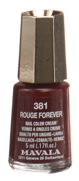Mavala Nagellack Rouges 381 Forever 5 ml