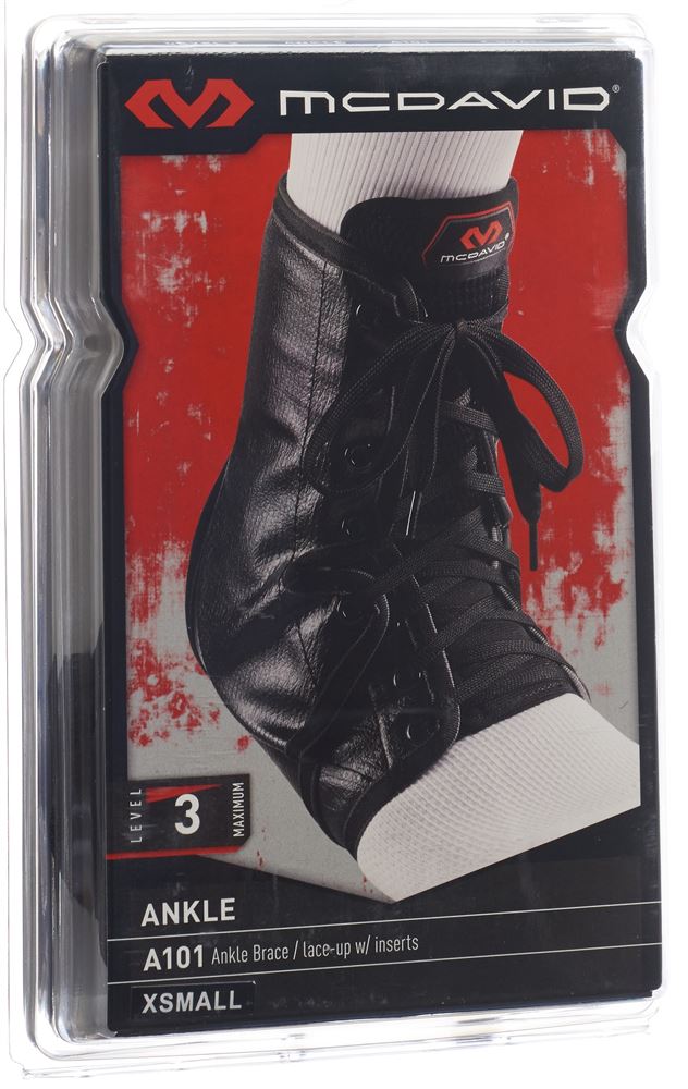 Mcdavid Ankle Brace Fussgelenkstütze L schwarz