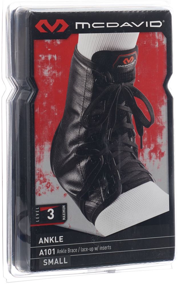 Mcdavid Ankle Brace Fussgelenkstütze S schwarz