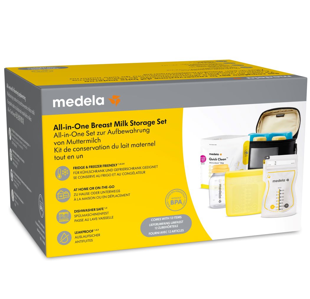Medela All-in-One Set zur Aufbewahrung von Muttermilch