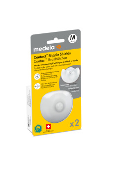 Medela Contact Brusthütchen M 20mm mit Box 1 Paar