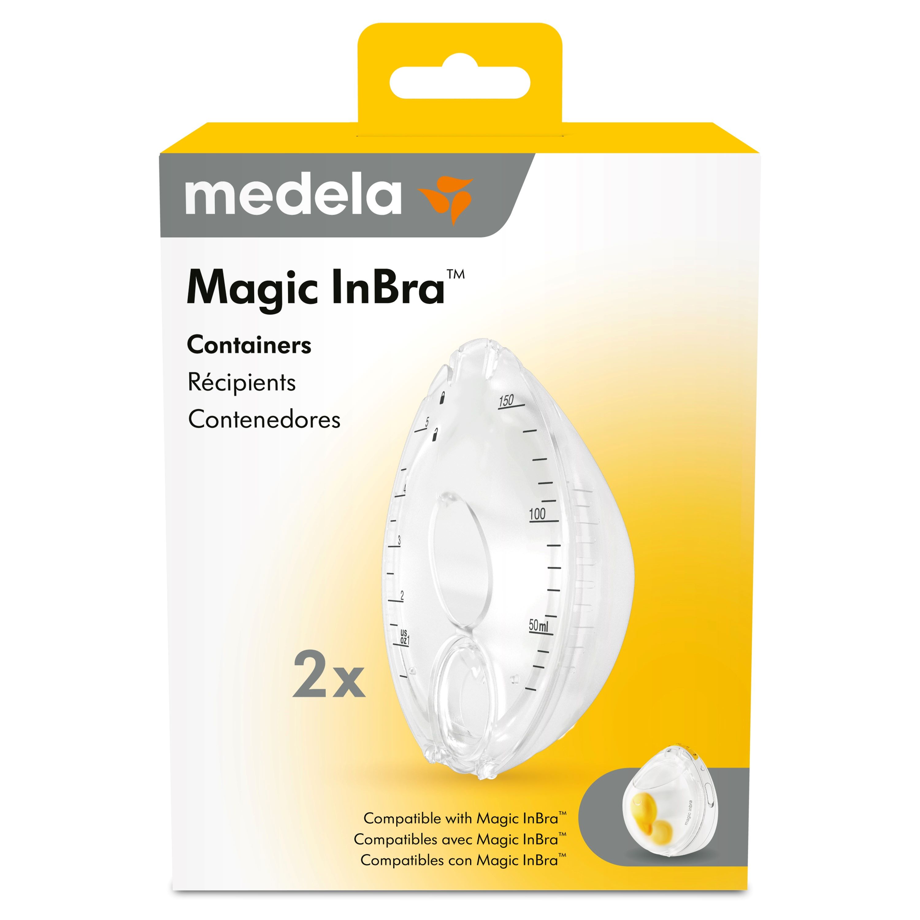 Medela Magic InBra Auffangbehälter 2 Stk