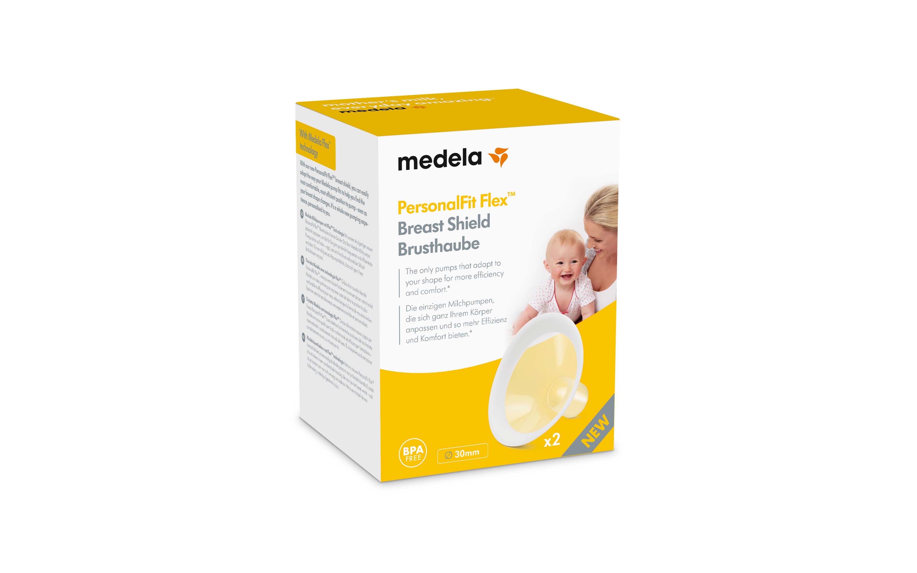 Medela PersonalFit Flex Brusthauben XL 30mm 2 Stk
