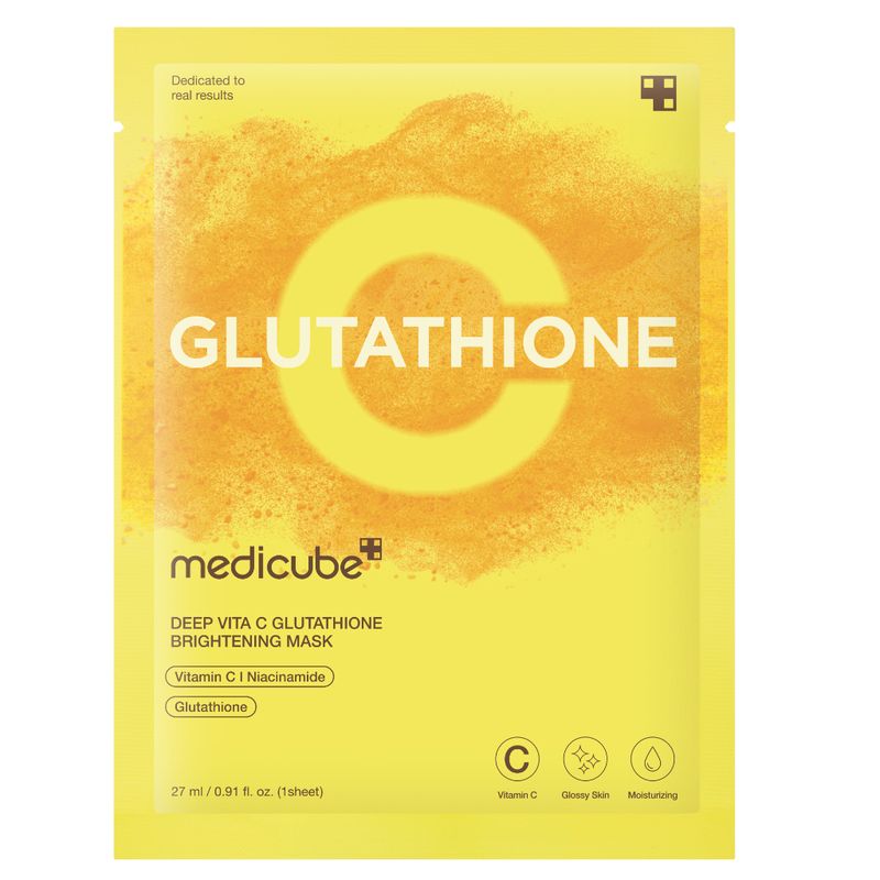 Medicube Deep Vita C Brightening Mask Glutathione Btl 27 ml