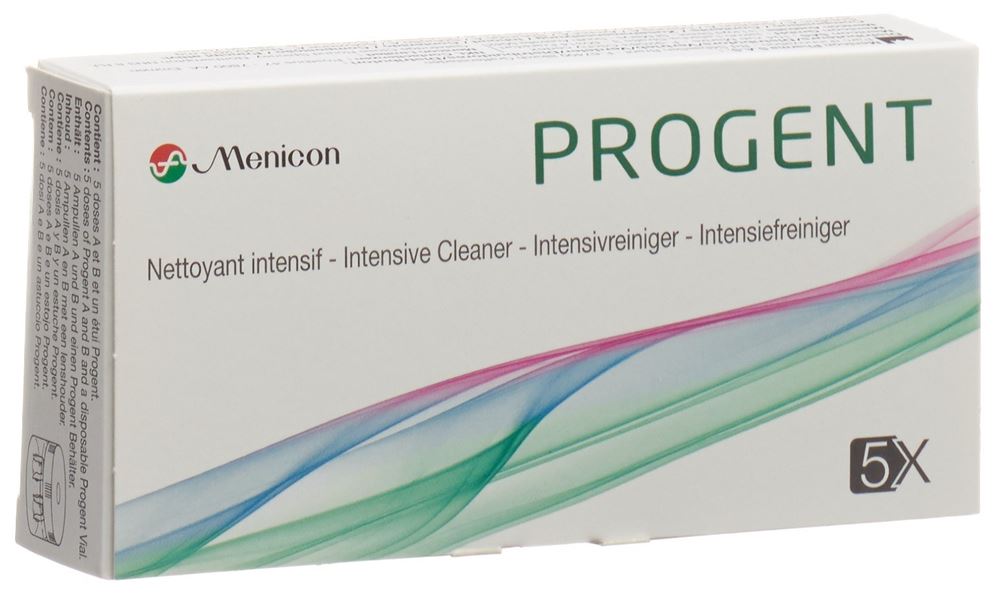 Menicon Progent Intensivreiniger Amp 5 Stk