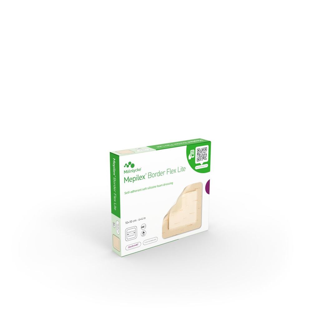 Mepilex Border Flex Lite 10x10cm 5 Stk