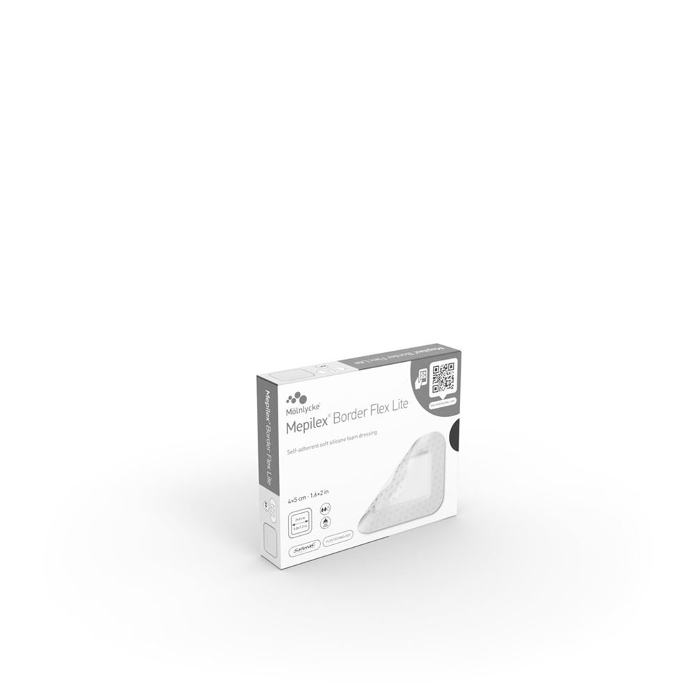 Mepilex Border Flex Lite 4x5cm 10 Stk