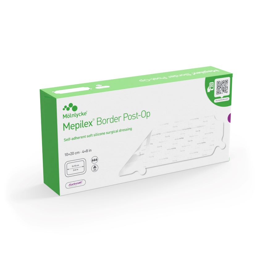 Mepilex Border Post OP 10x20cm Box 10 Stk