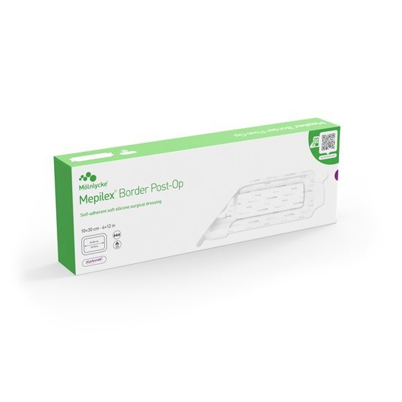 Mepilex Border Post OP 10x30cm Box 10 Stk