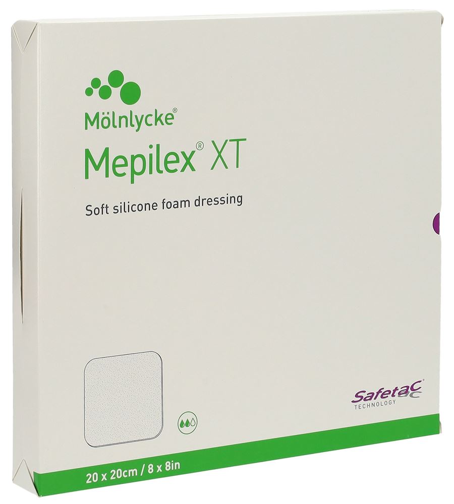 Mepilex Safetac XT 20x20cm steril 5 Stk