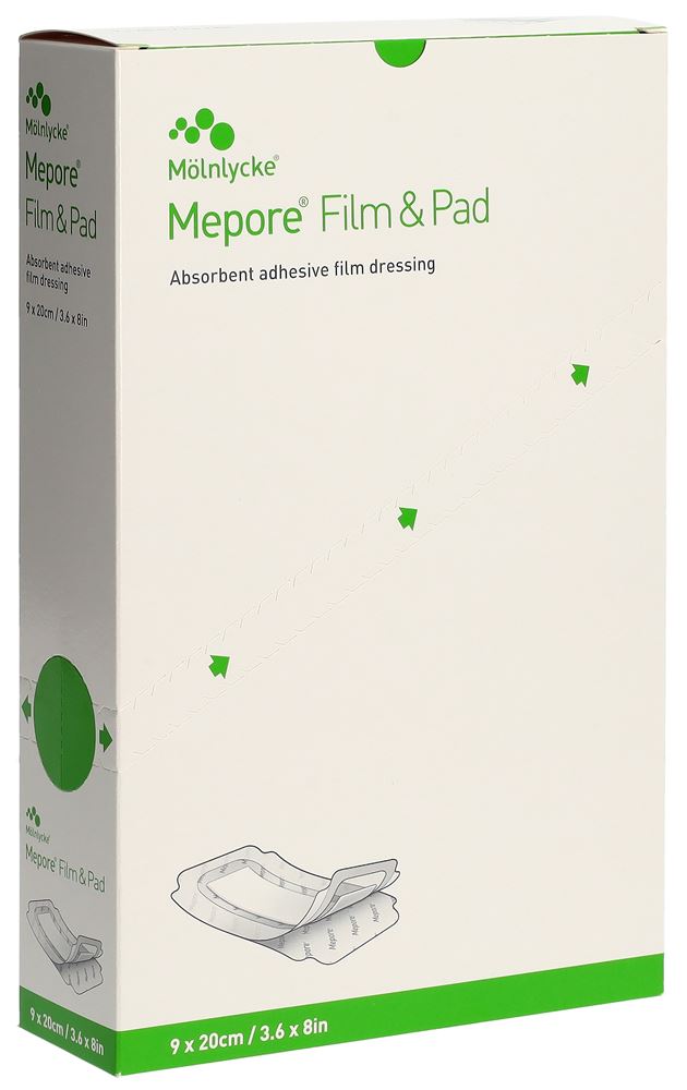Mepore Film & Pad 9x20cm (neu) 30 Stk