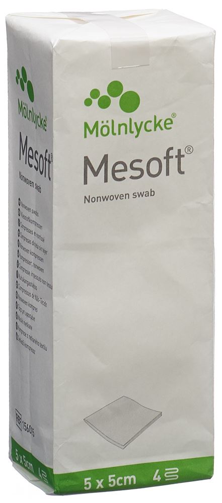 Mesoft NW Kompressen 5x5cm unsteril 100 Stk