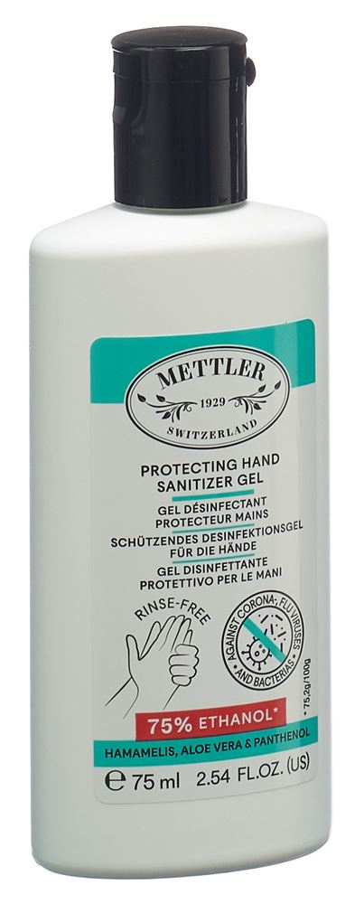 Mettler 1929 Schützendes Desinfektionsgel für die Hände Fl 75 ml