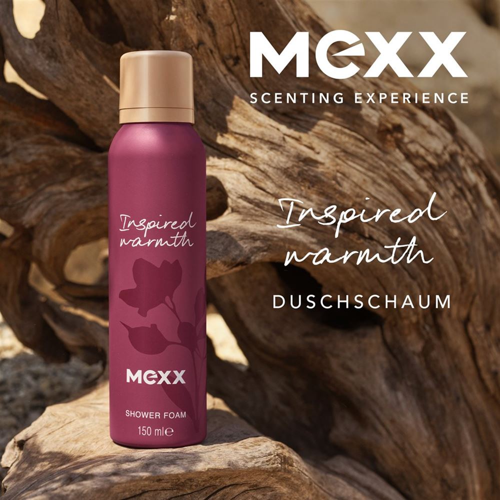 Mexx Inspired Warmth Duschschaum 150 ml