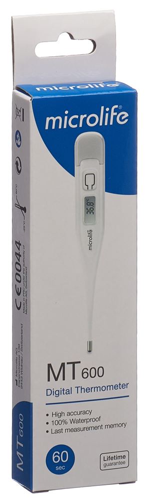 Microlife Fieberthermometer Mt600 60 Sec