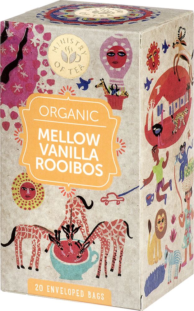 Ministry of Tea Mellow Vanilla Rooibos Tee 20 x 1.75 g