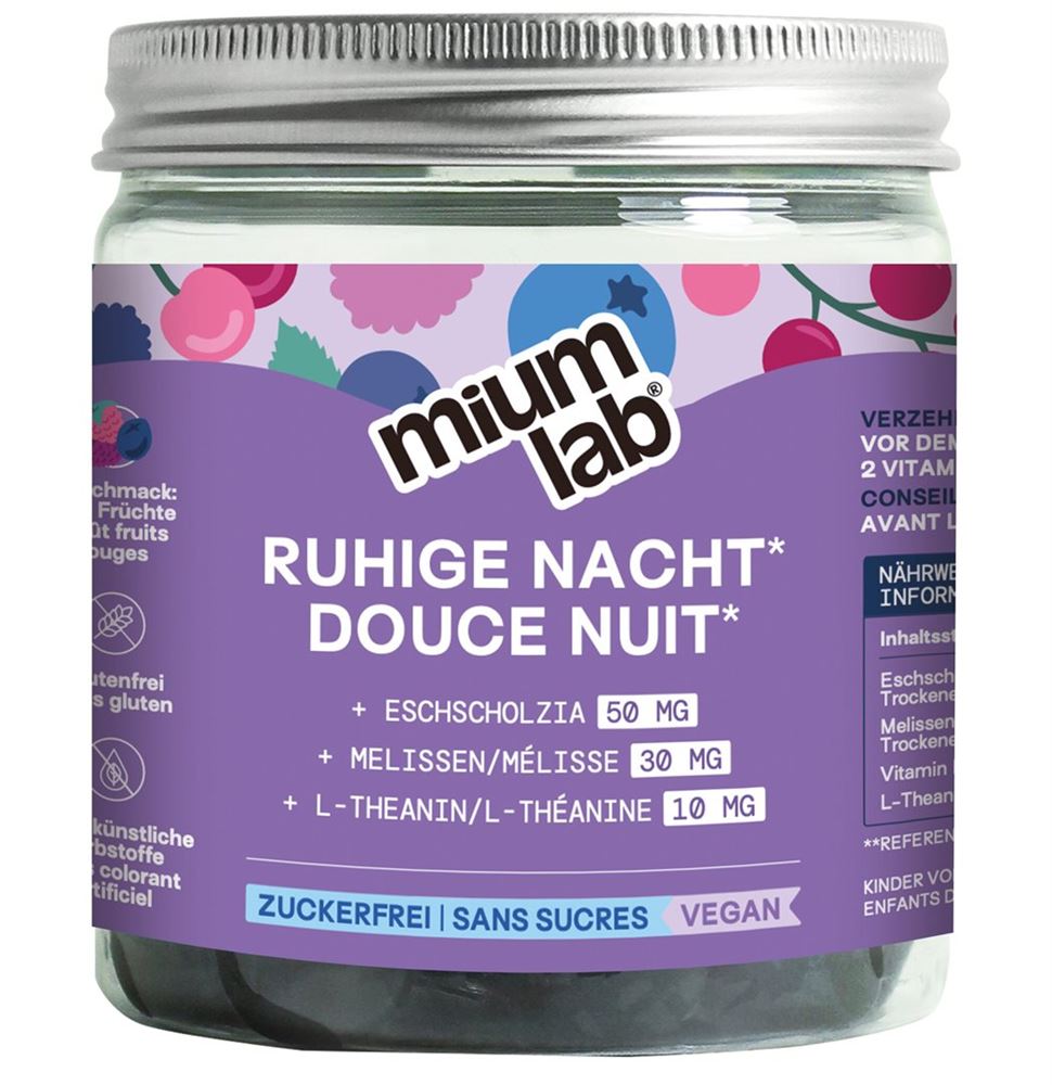MiumLab Gummies Ruhige Nacht Ds 42 Stk