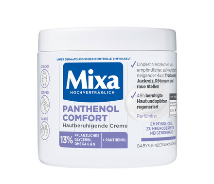 Mixa Panthenol Comfort Hautberuhigende Creme 400 ml
