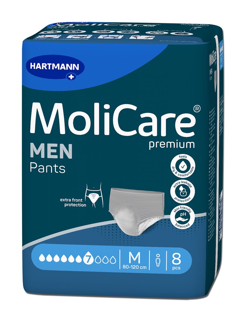 MoliCare Premium Men Pants M 7 Tropfen Btl 8 Stk