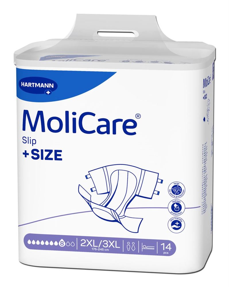 MoliCare Slip 2Xl/3Xl +Size 8 Drops Btl 14 Stk